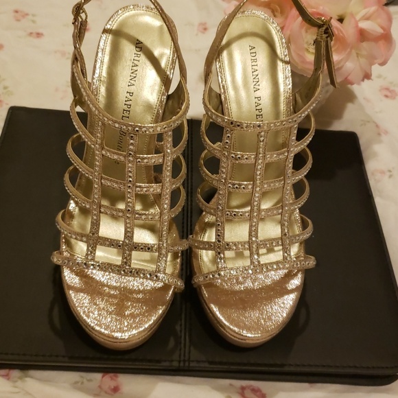 NEW Rhinestone High Heels - Picture 3 of 7